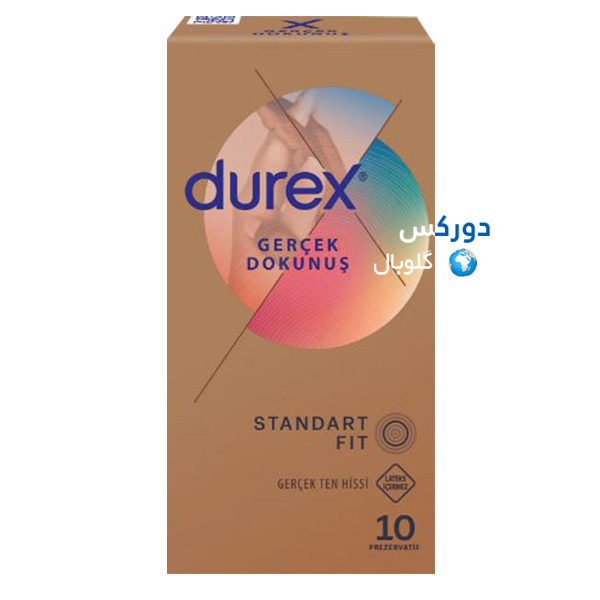 تصویر بسته‌بندی کاندوم دورکس مدل Latex Free بسته 10 عددی بدون لاتکس ساخته شده از پلی‌ایزوپرن برای تجربه لمس طبیعی